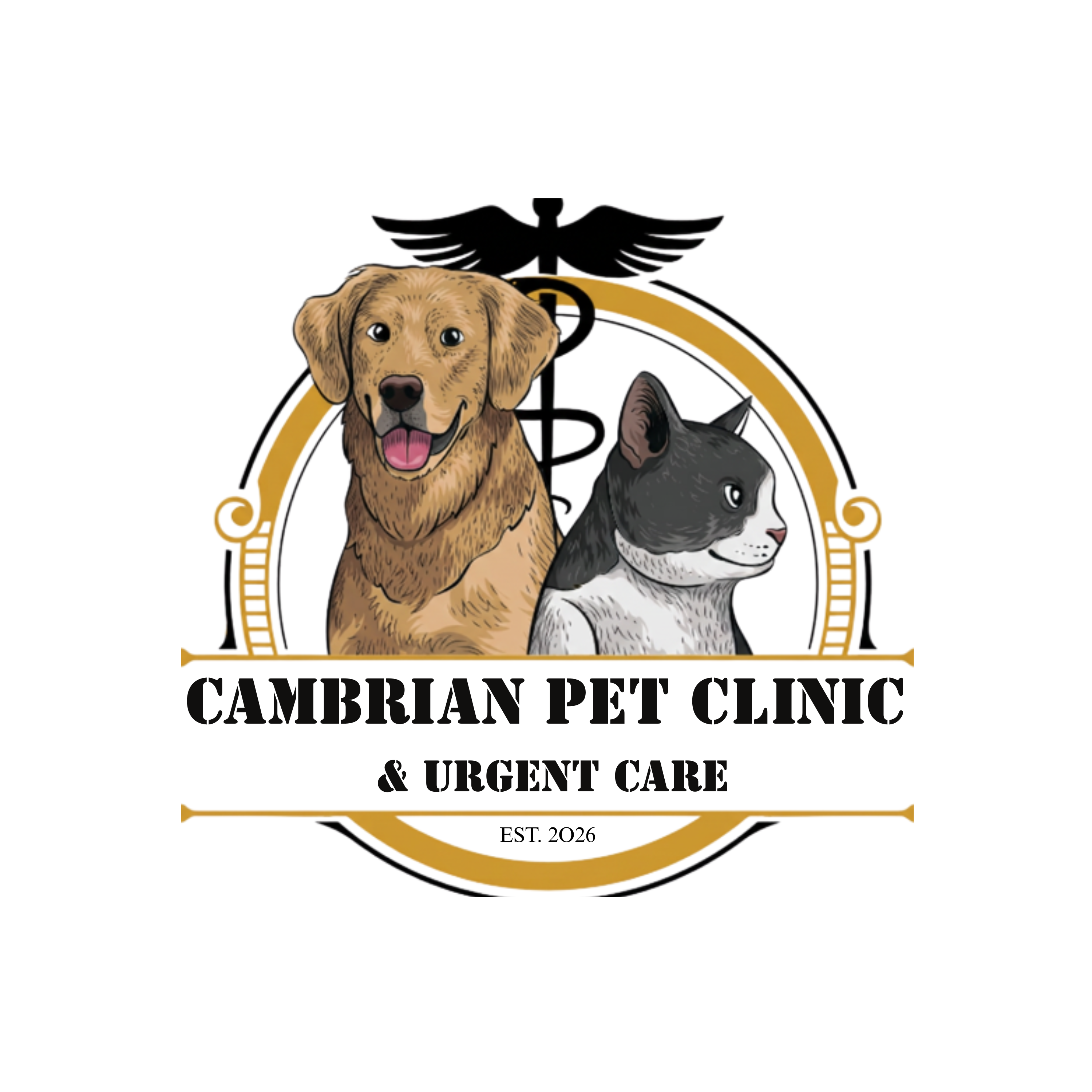 Cambrian Pet Clinic and Urgent Care Logo